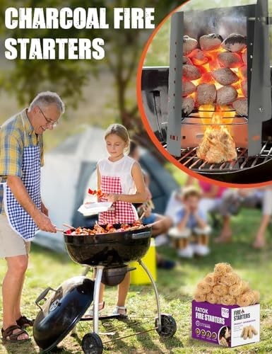 150pcs Natural Tumbleweed Fire Starters for Campfires & Grills