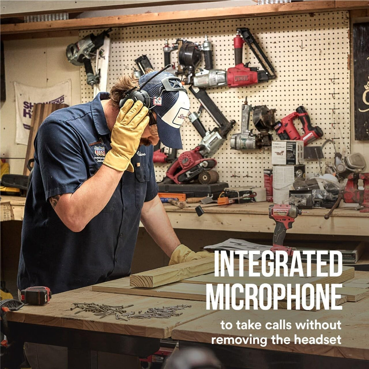 3M Wireless Hearing Protector with Bluetooth, AM/FM Radio & Noise Reduction
