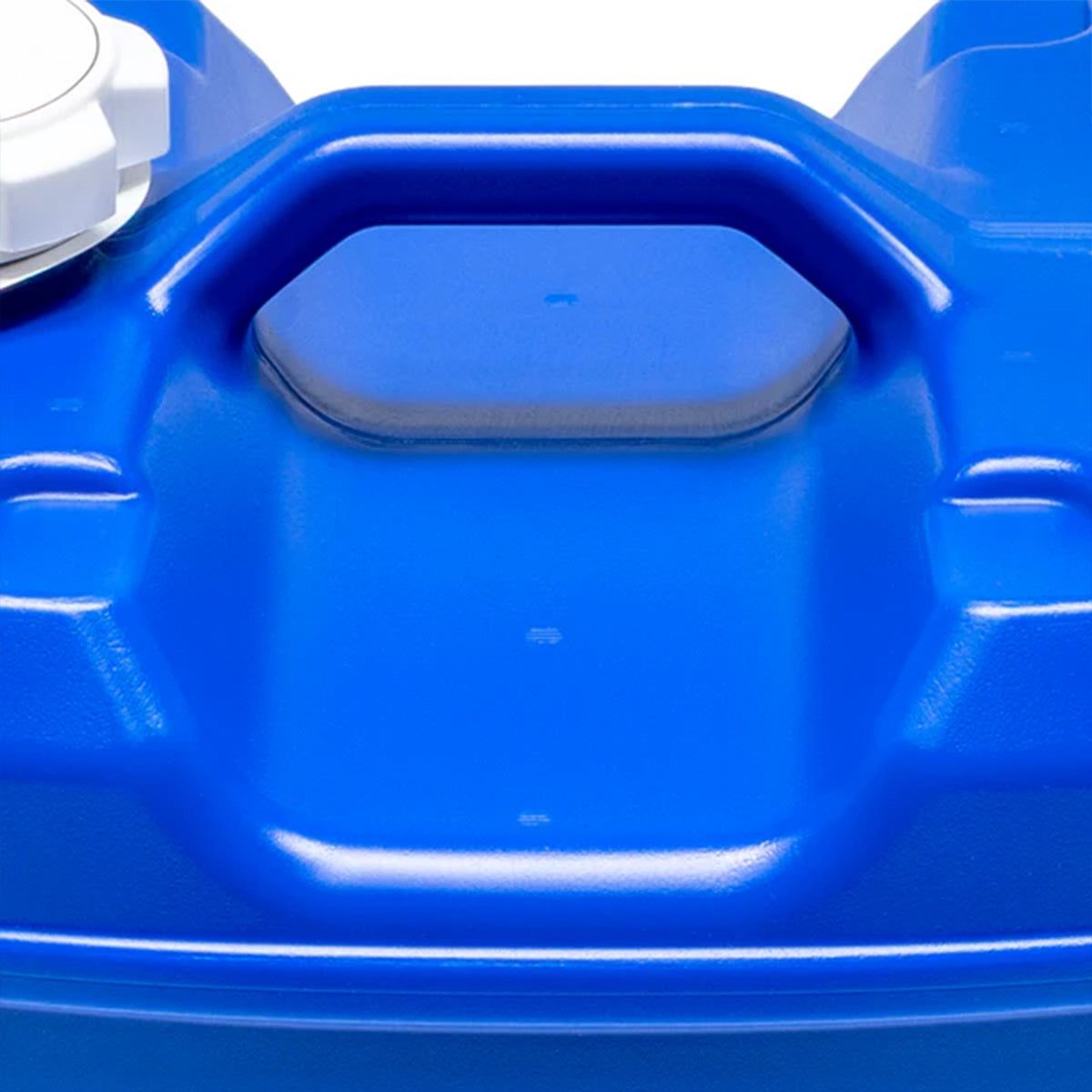 7-Gallon Stackable Water Storage Container with Spigot - Blue