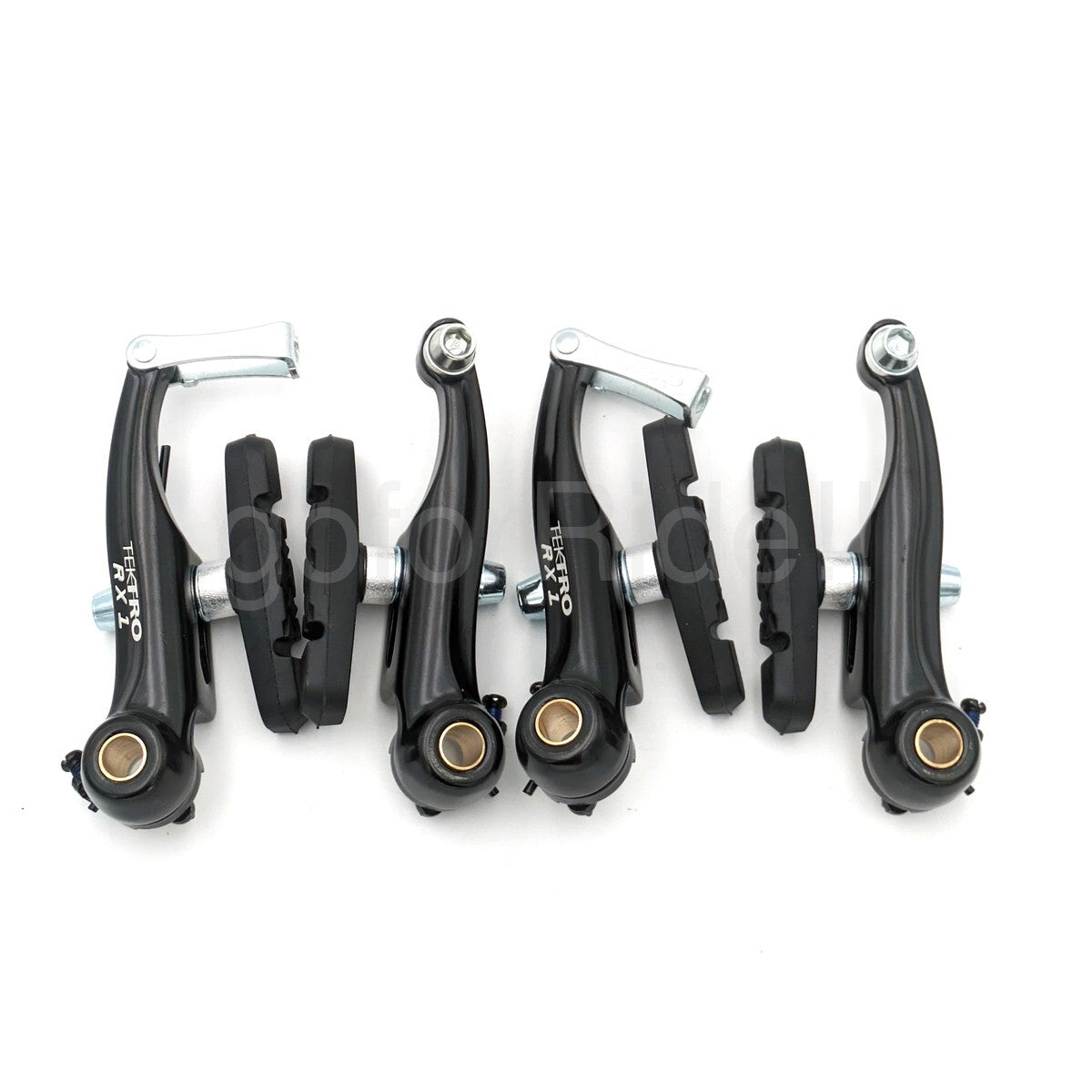 Tektro RX1 Mini-V Brake Set - Cyclocross & Road Bike Linear Pull Black