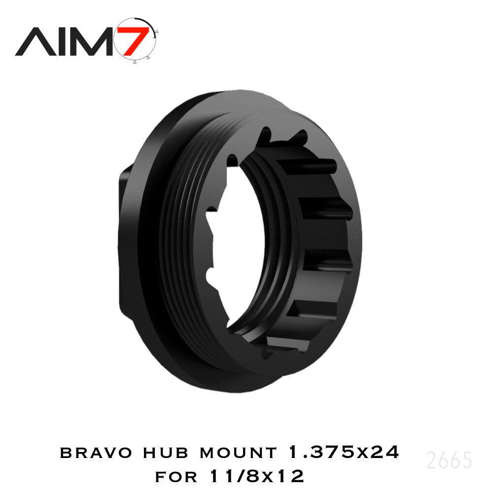 Universal 1.375×24 HUB Mount Adapter for Suppressors and Rifles