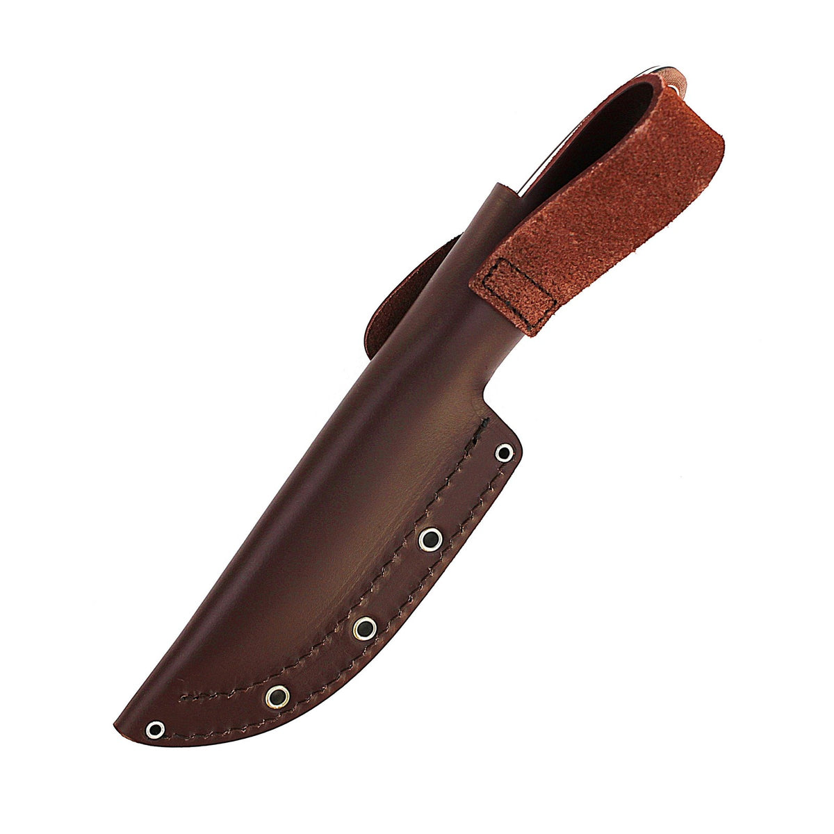 SlicKnives Curve 4.5 Brown Roach Belly Bird & Trout Knife