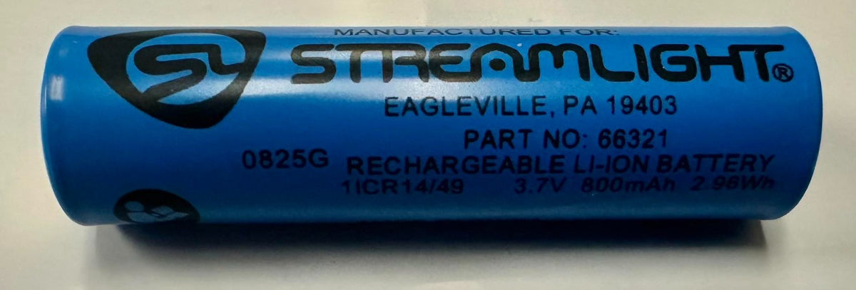 USB Rechargeable Battery for Streamlight MacroStream Flashlight 66321