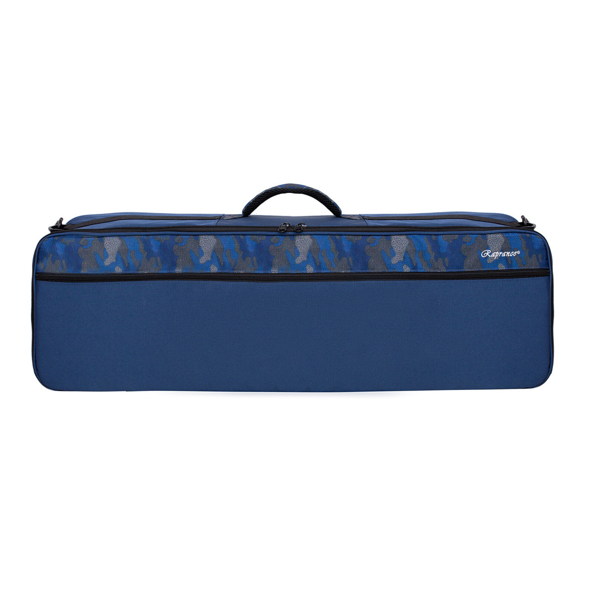 Fly Fishing Rod and Reel Travel Case - Protective Gear Bag with Adjustable Dividers