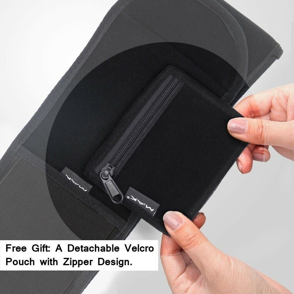 Concealed Carry Belly Band Holster for Left-Hand Gun Waist Wrap