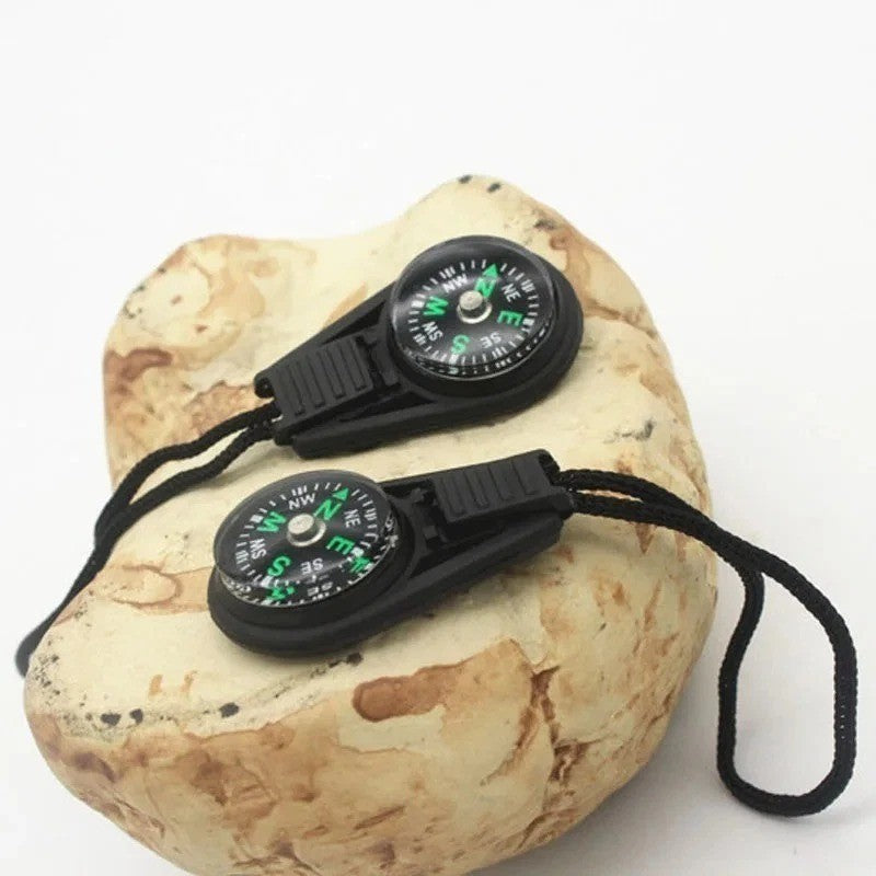 Mini Waterproof Navigational Compass for Hiking Camping Survival