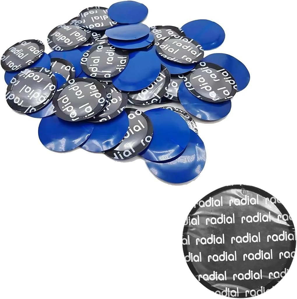 50PCS 32mm Tire Patch Repair Kit for Cars, Trucks, Motorcycles & Bicycles