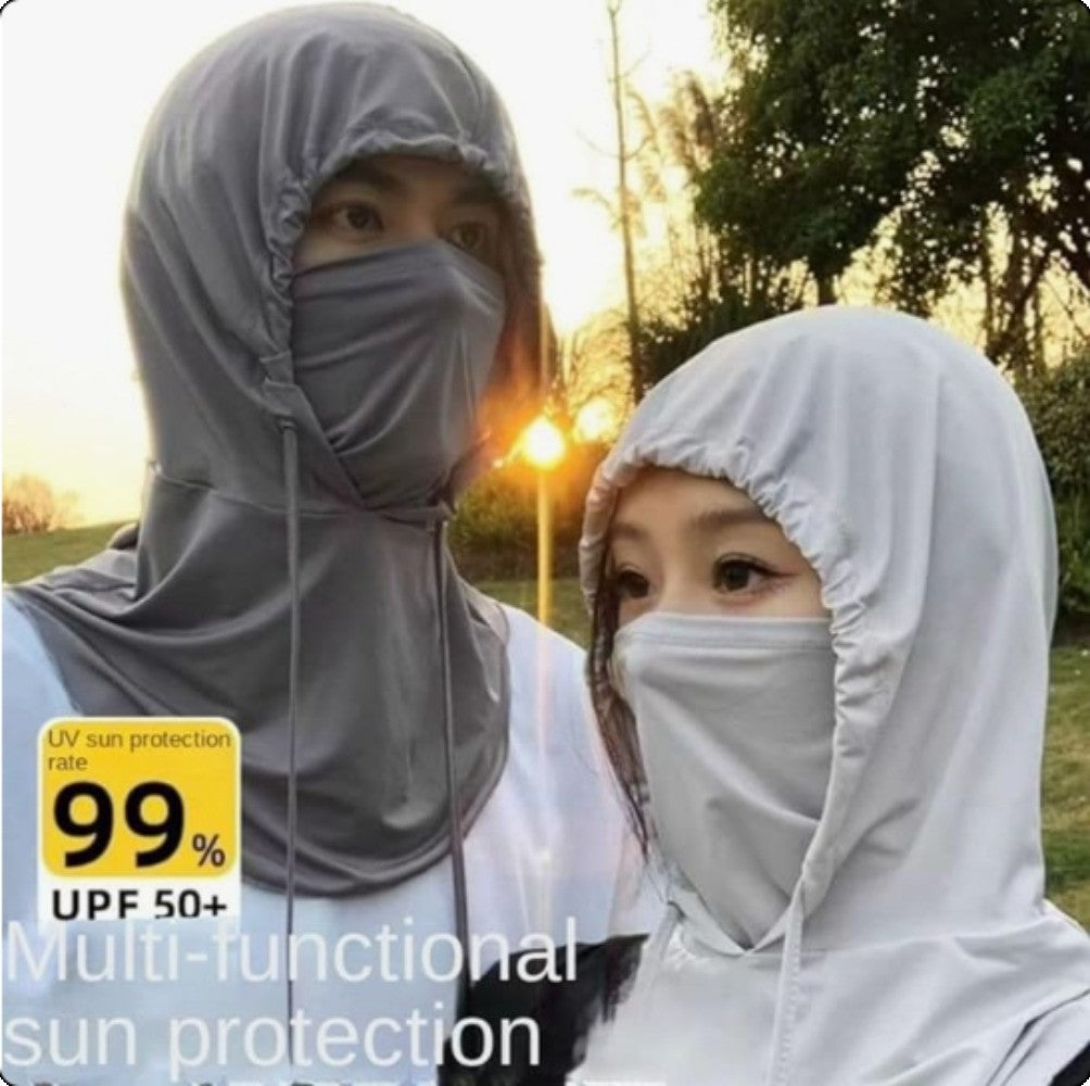 Cooling 3-in-1 Face Mask Sun Shield UV Protection Balaclava for Outdoor Sports