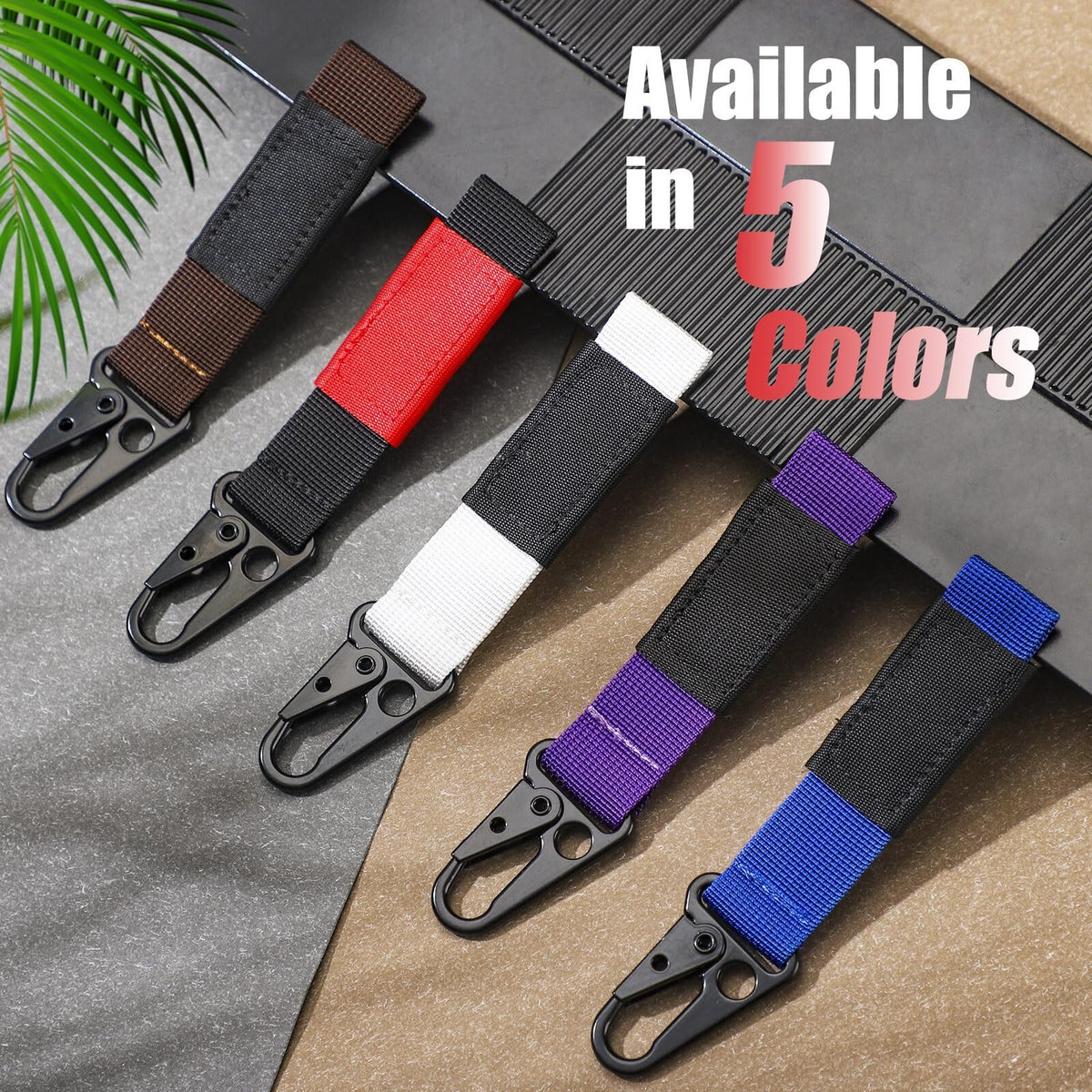 Martial Arts Keychains for Jiu Jitsu Belt Promotion - 5 Pack