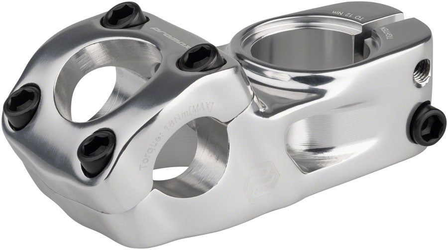 Promax Impact BMX Stem 53mm Top Load Alloy CNC Machined Silver