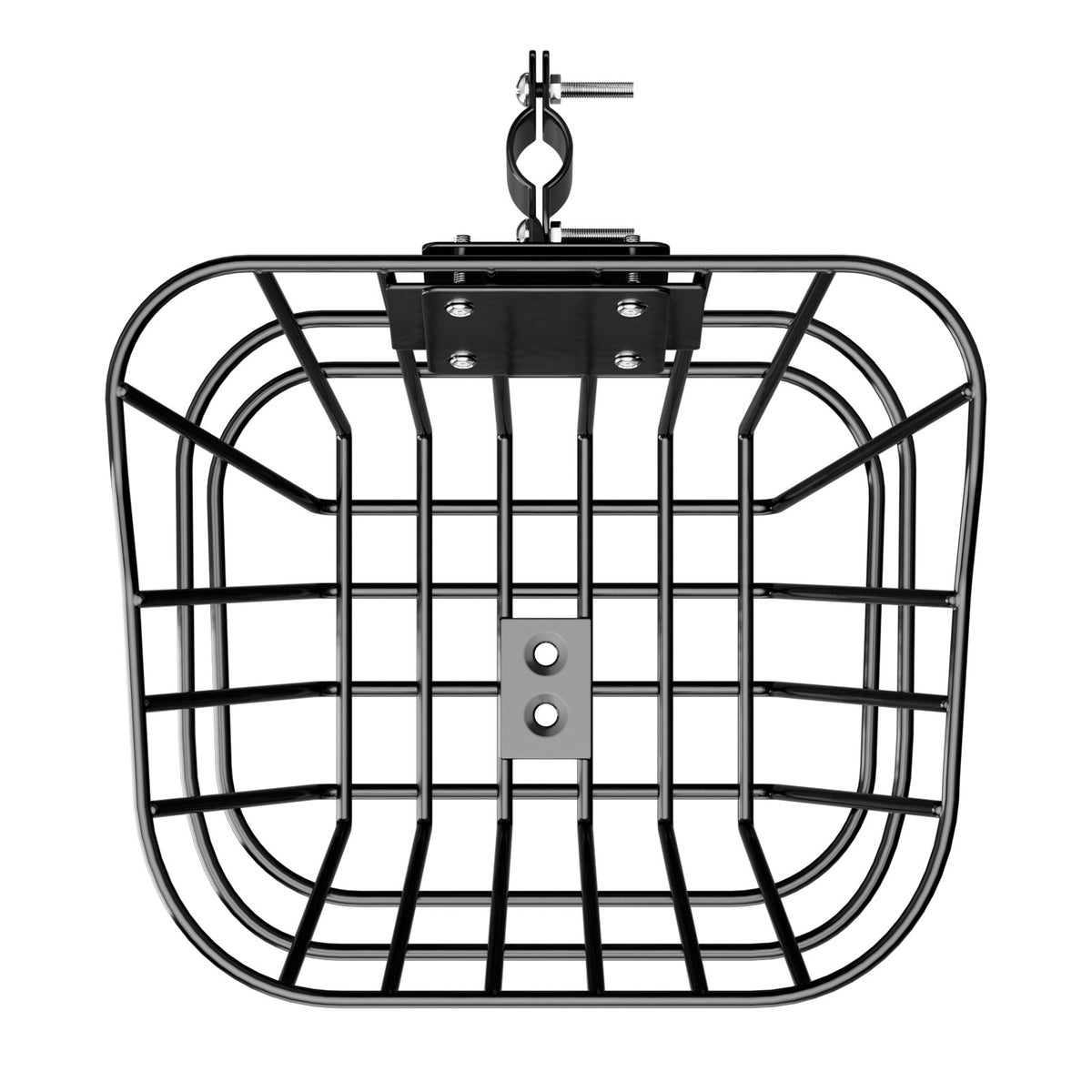 Front Bike Basket for Electric Scooters - Universal Mount, Rust-Resistant Metal