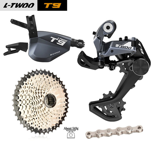 11-Speed MTB Bike Groupset with Rear Derailleur & Cassette - LTWOO T9