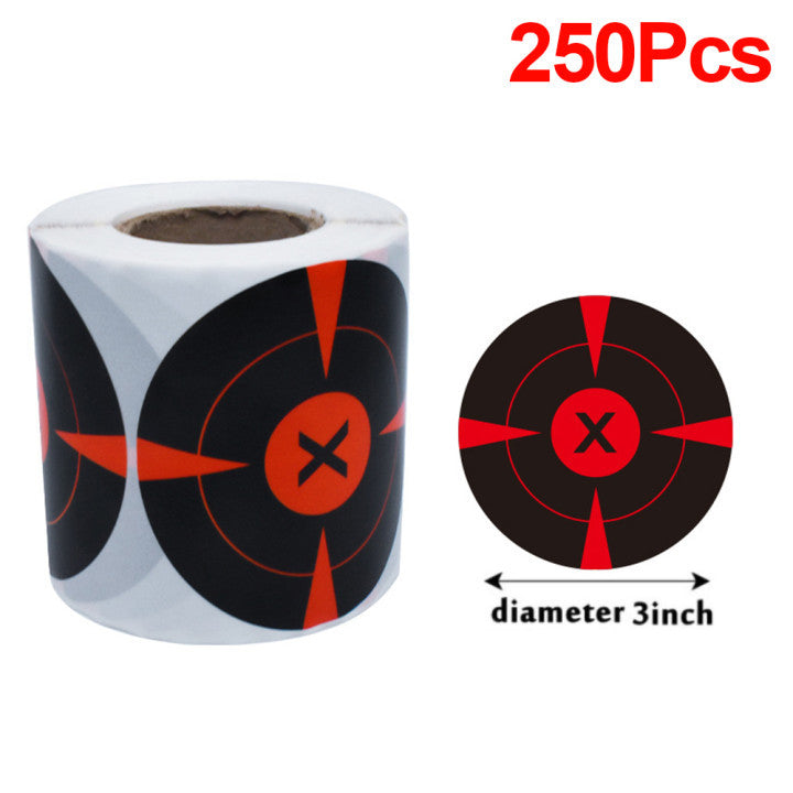 Self-Adhesive Shooting Targets - Reactive Splatter Stickers for Indoor & Outdoor Practice
