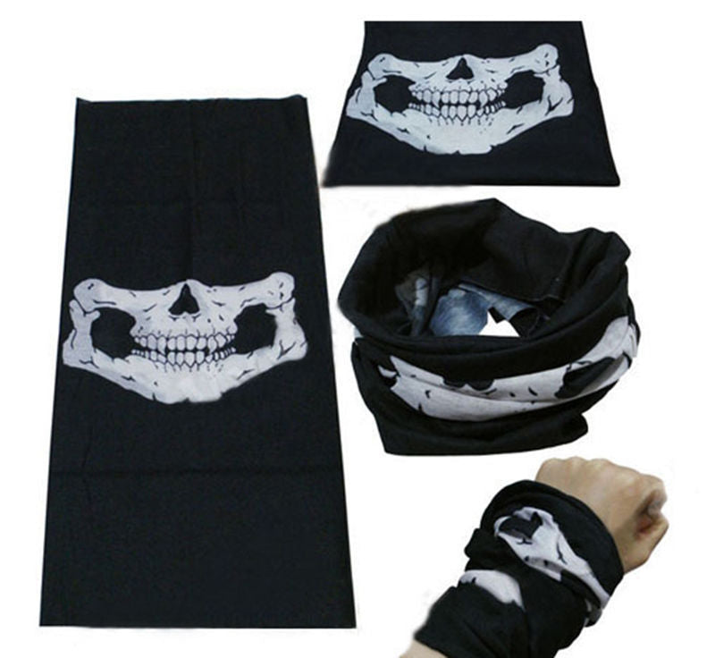 Unisex Skull Face Mask for Motorcycle Ski Snowboard Balaclava - Multiple Quantities