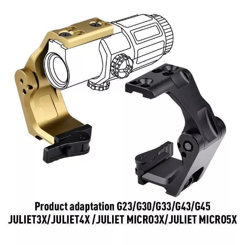 Flip-To-Center Magnifier Mount for G33 G43 Series Tactical Optics
