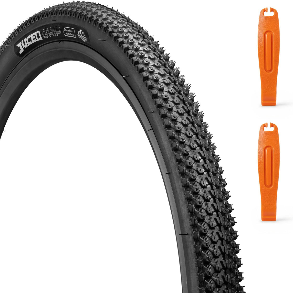 26x1.95 Folding Mountain Bike Tires Off-Road Replacement - JUCEO