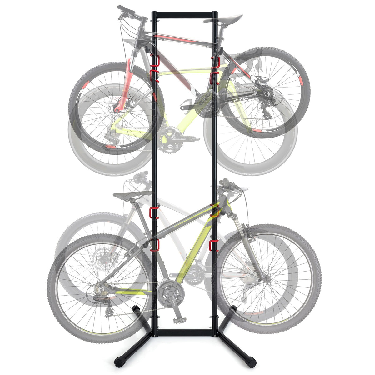 Adjustable Bike Storage Rack for Garage Indoor Bicycle Stand Space Saver