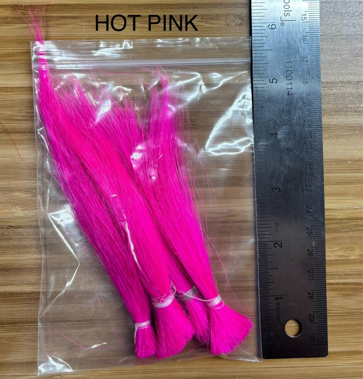 Faux Bucktail Synthetic Deer Tail Hair for Fly Tying - Rock Wool Material