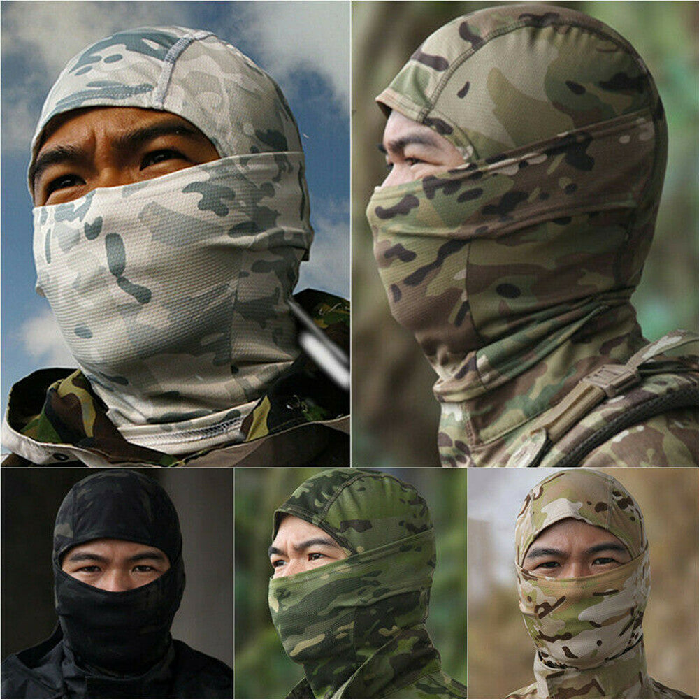 Full Face Mask Balaclava Hood for Cycling, Hunting, Skiing & Outdoor Activities