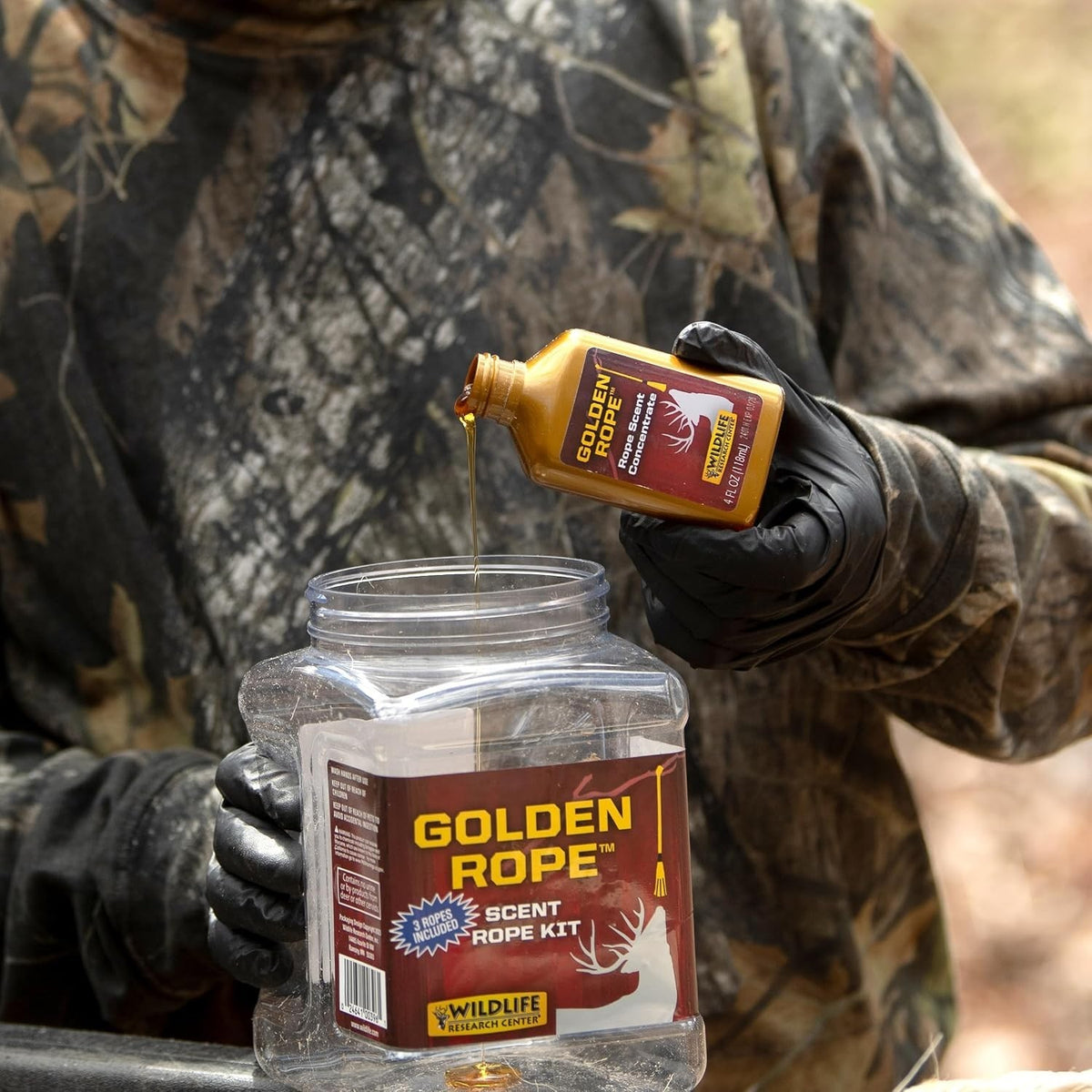 Wildlife Attractant Rope Scent Concentrate for Hunting & Scouting 4 Oz