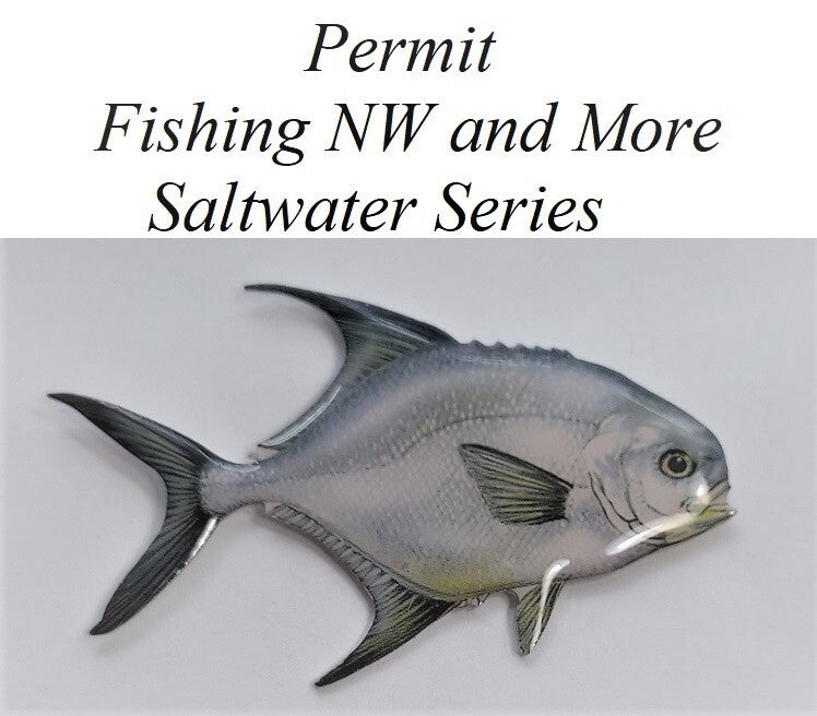 Fishing Pin - Saltwater Series Lapel & Hat Pin for Outdoor Enthusiasts