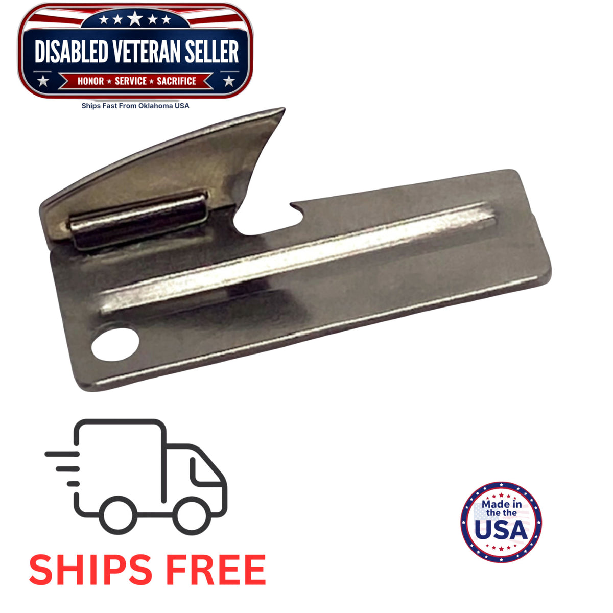 Genuine Military Issue P38 Can Opener US Army Surplus Survival Tool
