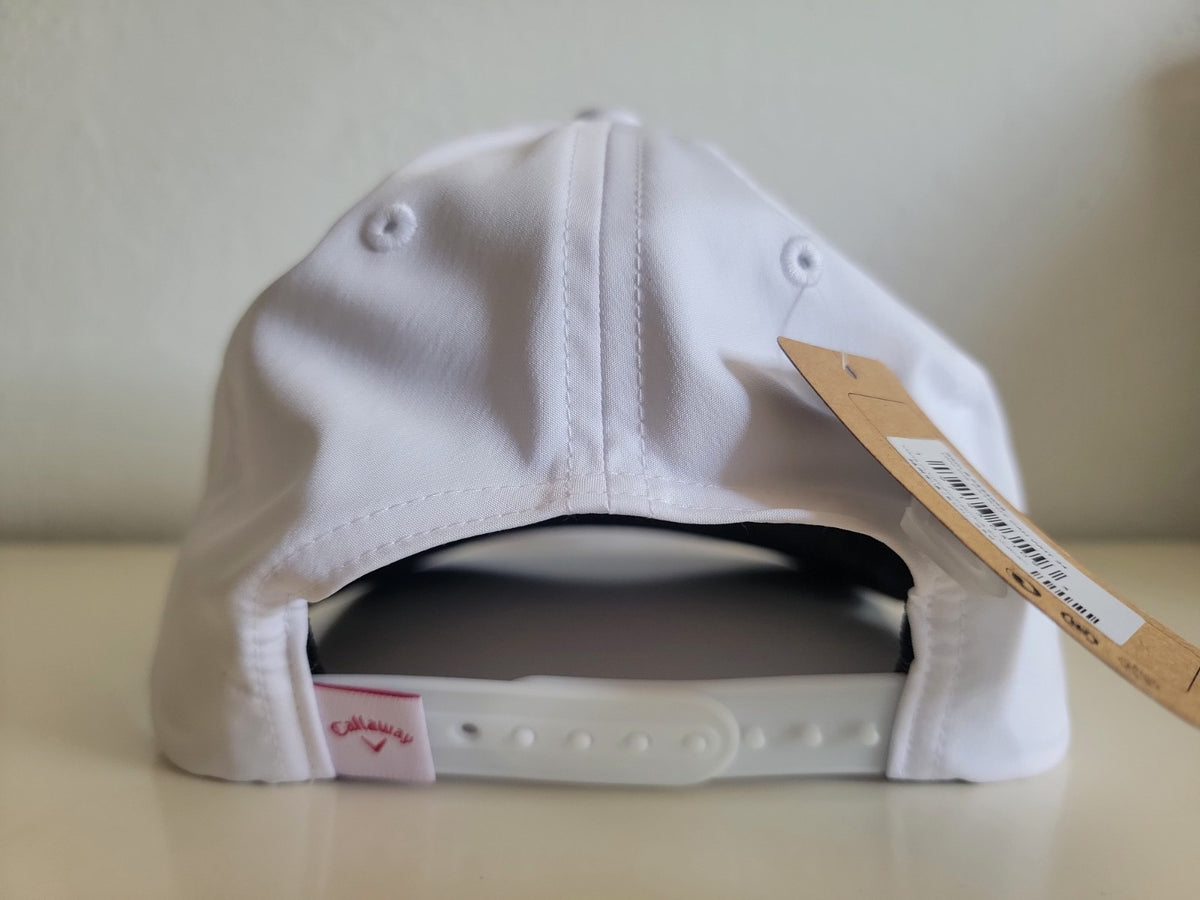Lightweight Adjustable Golf Cap - White Snapback Hat for Men & Women