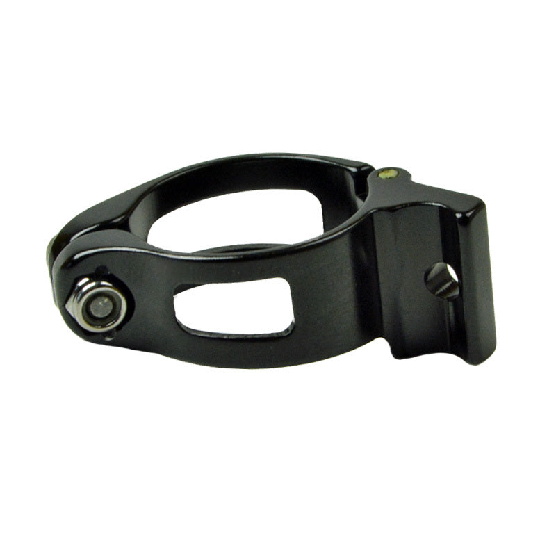 Lightweight Bike Front Derailleur Adapter Clamp - 28.6mm Black
