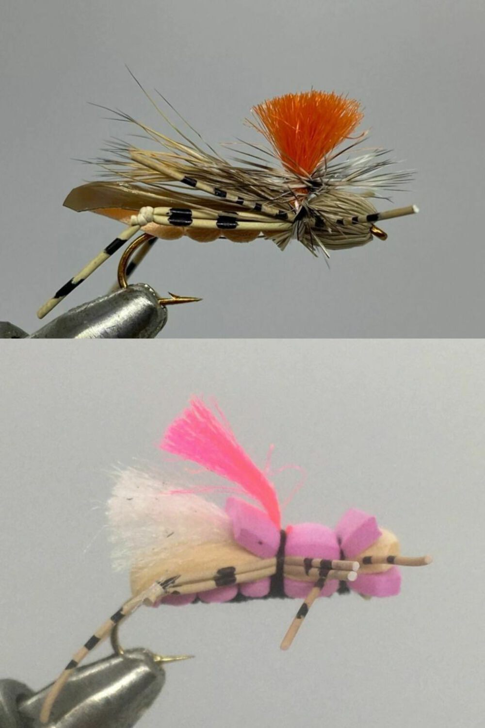 48-Piece Fly Fishing Flies Assortment with Fly Box - Terrestrial Pattern Set