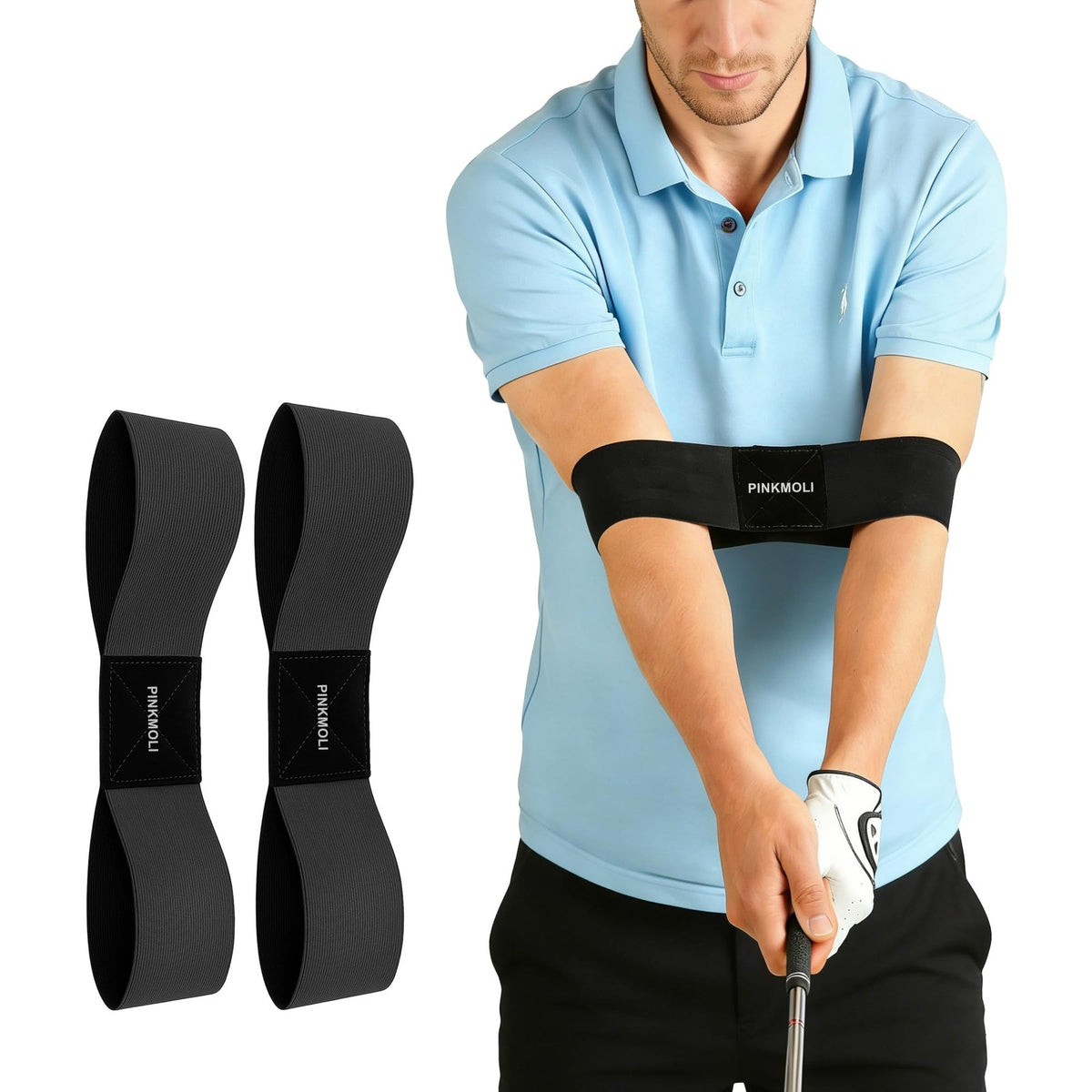 Golf Swing Training Aid Pack for Better Consistency & Muscle Memory