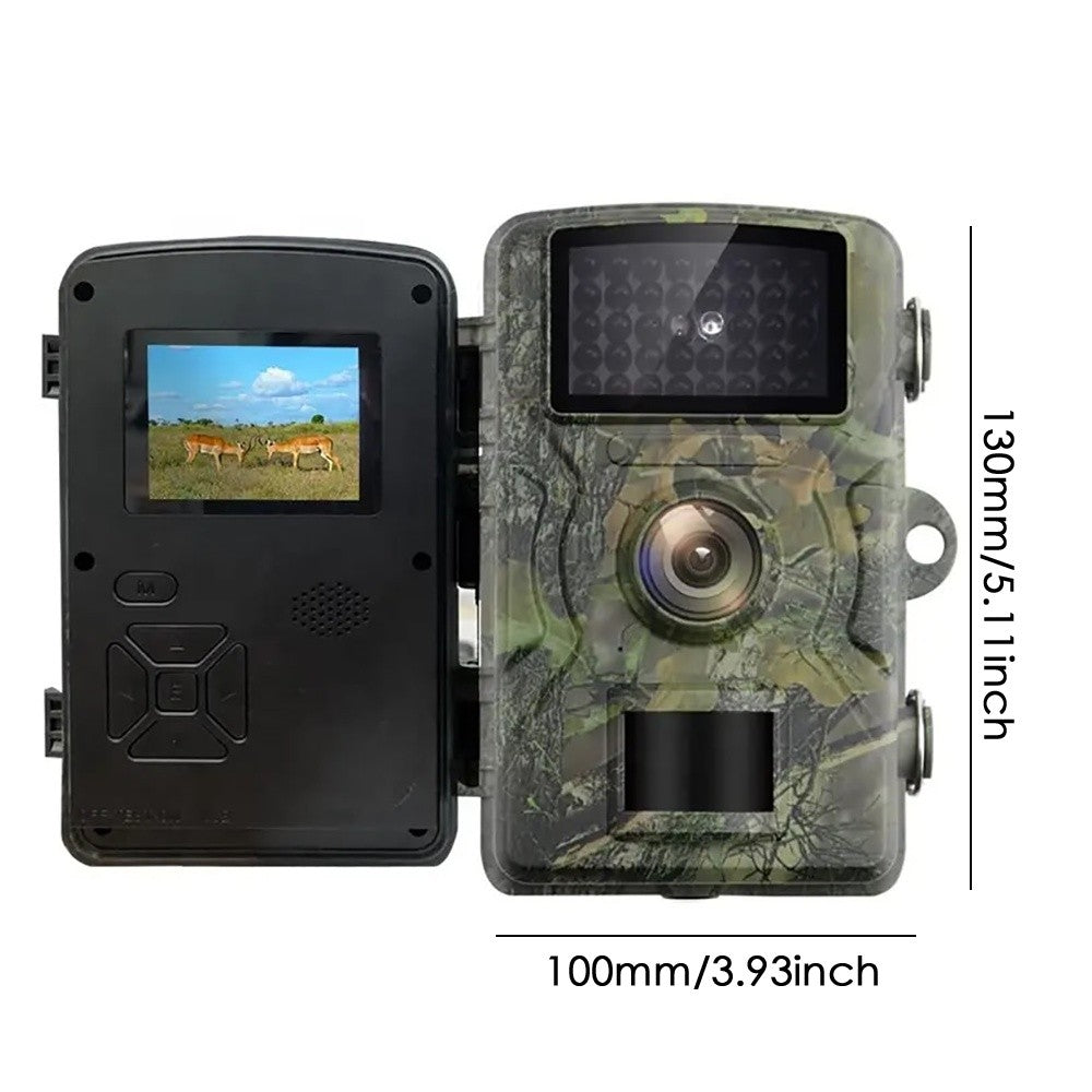 4/8 Pack Wildlife Trail Camera with 1440P HD Video Night Vision Waterproof