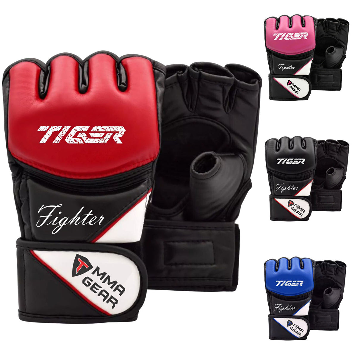 Martial Arts MMA Gloves for Boxing & Grappling Training - Impact Protection
