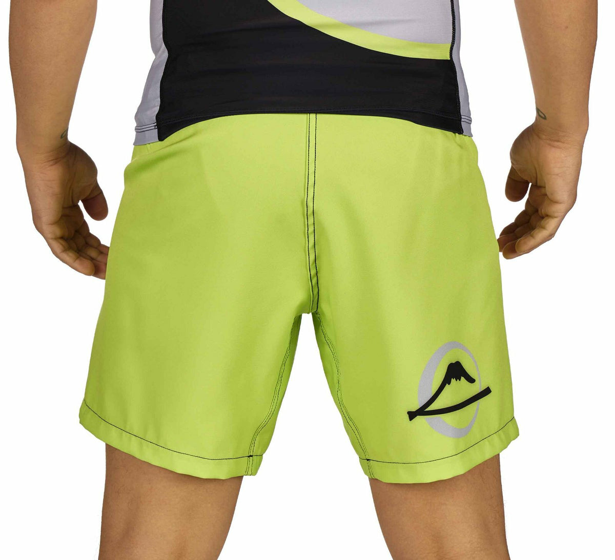 Grappling Shorts for MMA BJJ No Gi Competition - Velcro & Stretch Fabric