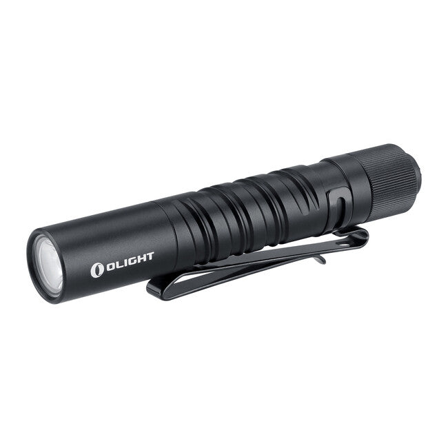 Slim LED Flashlight with Tail Switch - 180 Lumens, Black
