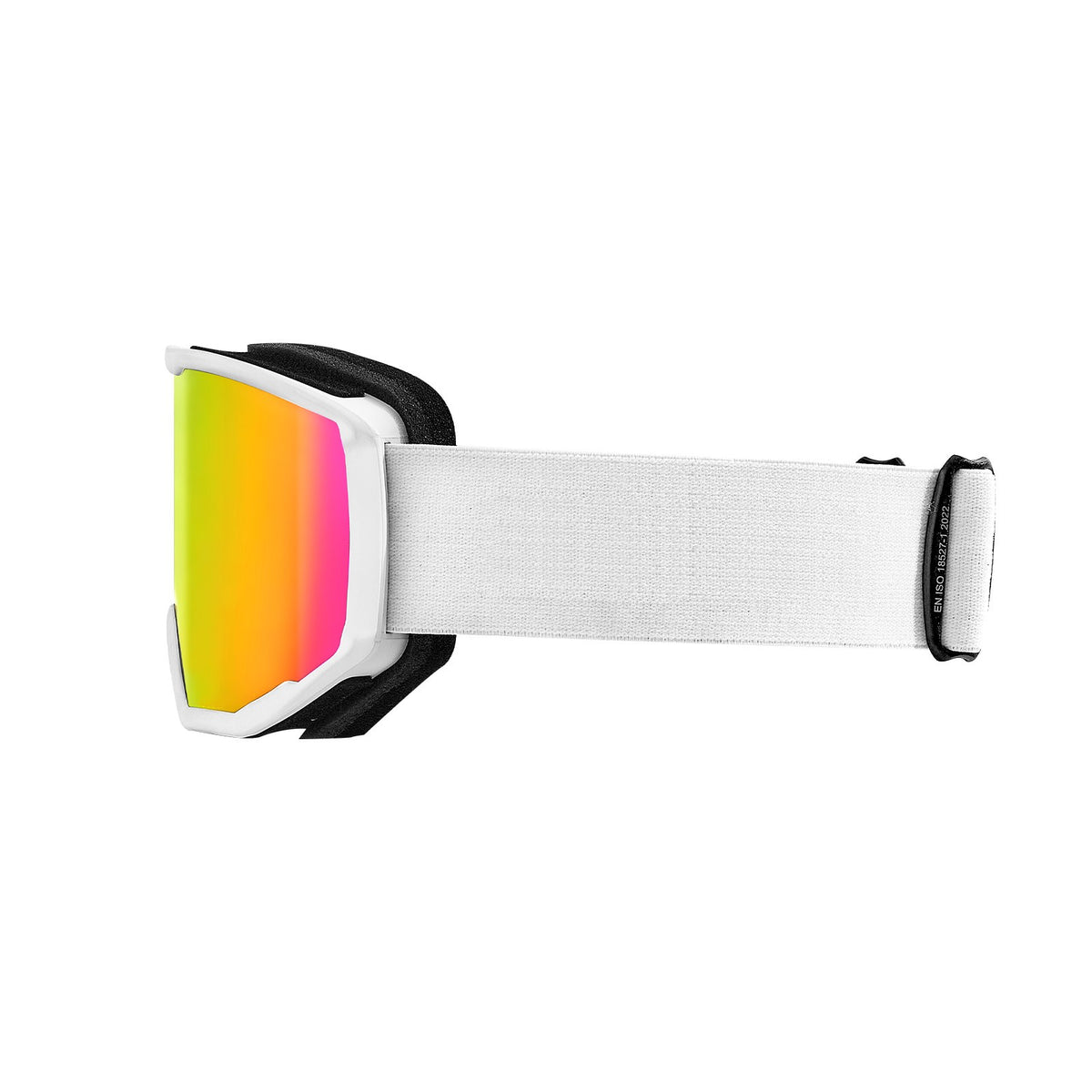 Ski Goggles with Cylindrical Lens & Pink Revo Coating - Snow Sports