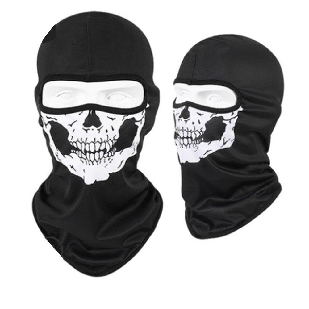 3D Ghosts Skull Balaclava Cycling Motorcycle Face Mask Halloween Cosplay