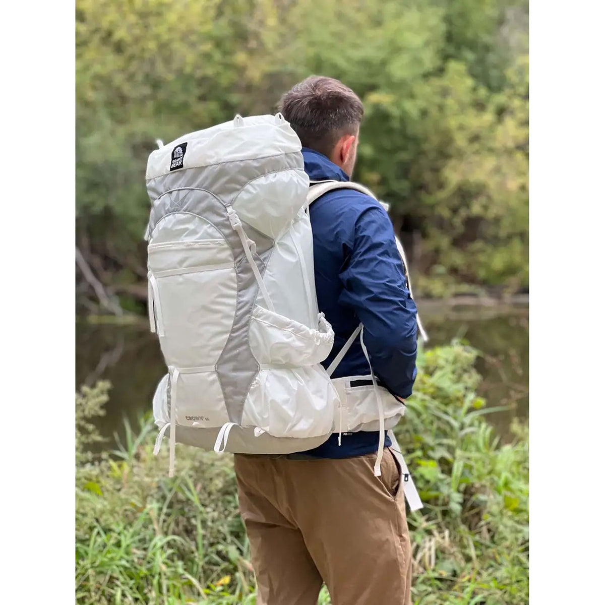 60L Ultralight Backpack for Multi-Day Hiking and Camping
