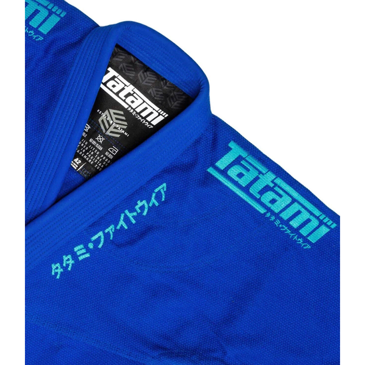 Tatami Fightwear Estilo Black Label BJJ Gi with Blue Jacket - Multiple Sizes