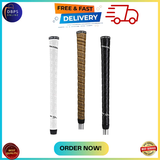 Golf Club Grip Oversize Traxion Wrap Textured Non-Slip Universal