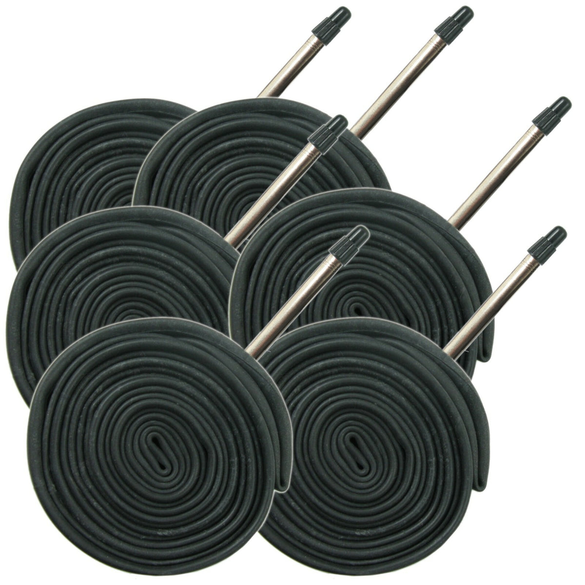 Bike Inner Tubes 700x20-28mm with Long Presta Valve - Multiple Quantity