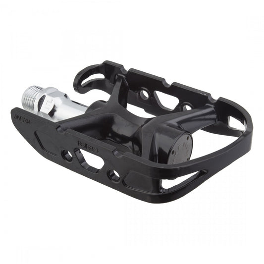 Road Bike Pedals - Lightweight Aluminum Cage Pedal with Chromoly Spindle 9/16"