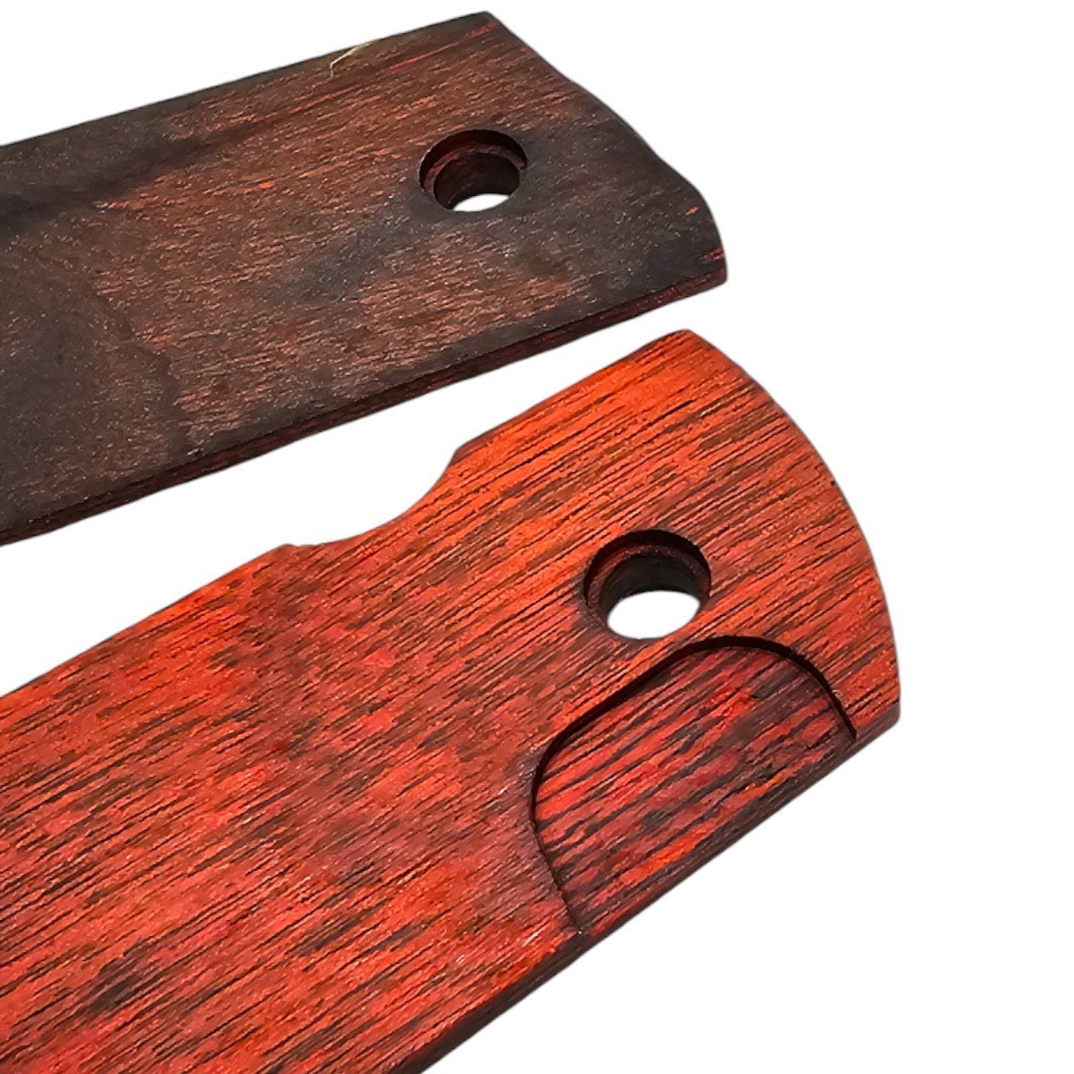 Springfield 1911 Full-Size Pistol Grips Red Laminated Wood Replacement