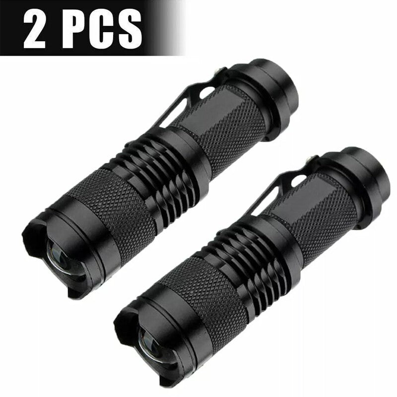Mini Tactical LED Flashlight 1200 Lumens Waterproof Portable Torch