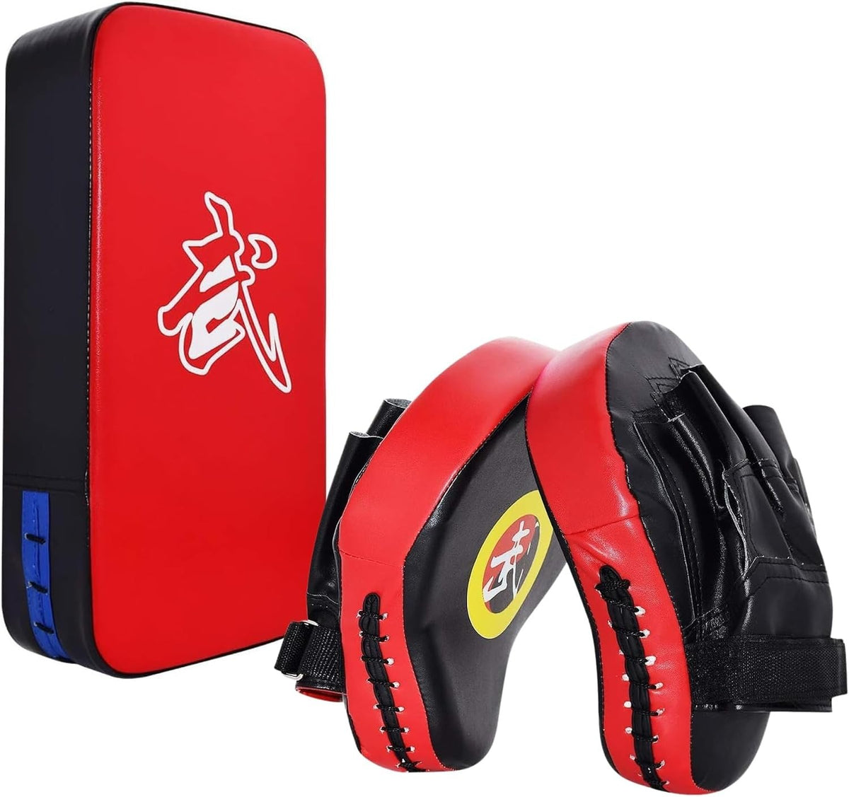 Martial Arts Kick Shield - Curved Training Pad for Muay Thai MMA Karate