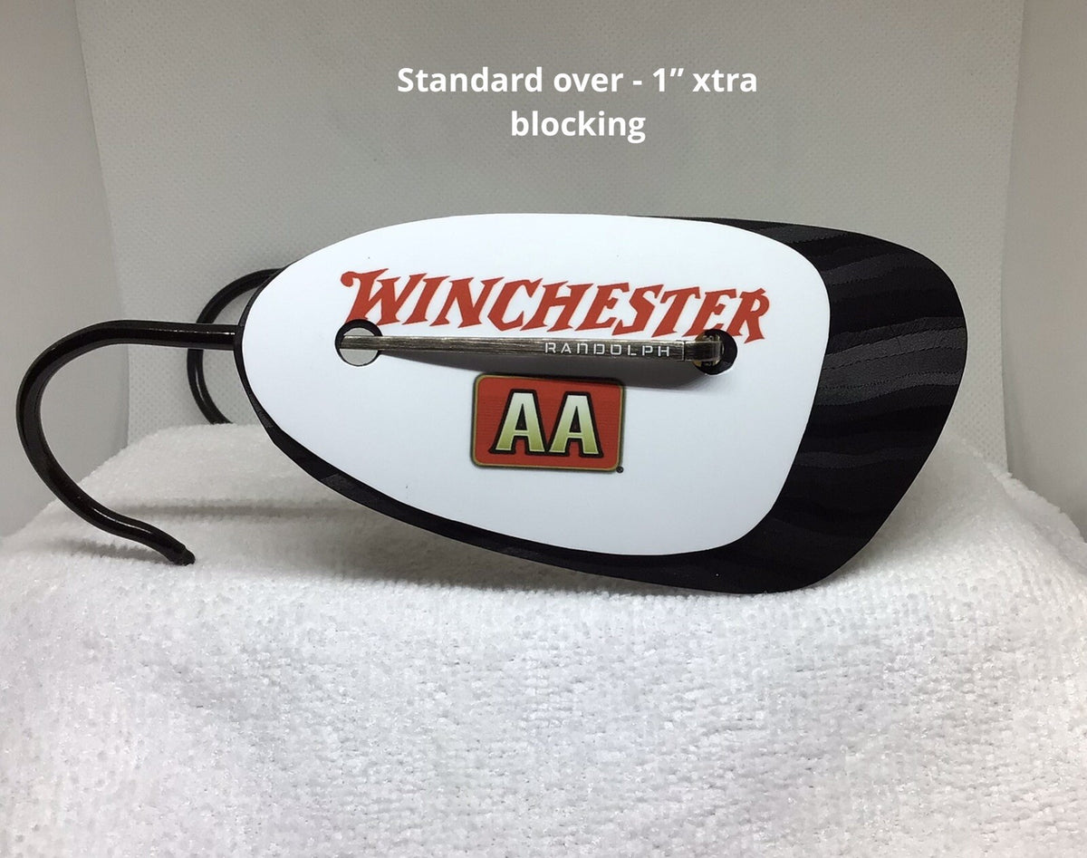 Extended Shooting Blinders - Black Wave 1 inch with Extra Blocking