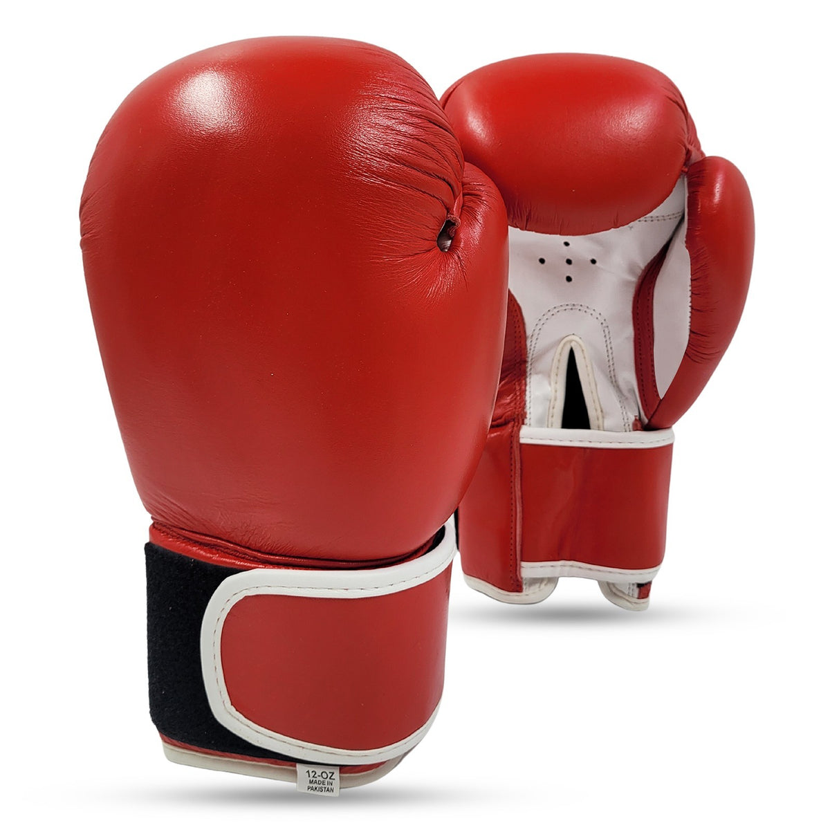 Unbranded Red Boxing Gloves for Adult Training MMA Kickboxing Gym