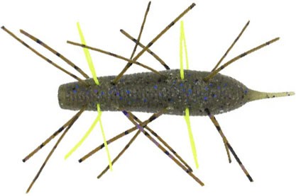 Soft Plastic Grub Bait for Bass Fishing - 60mm 2.5 Inches, Multiple Colors