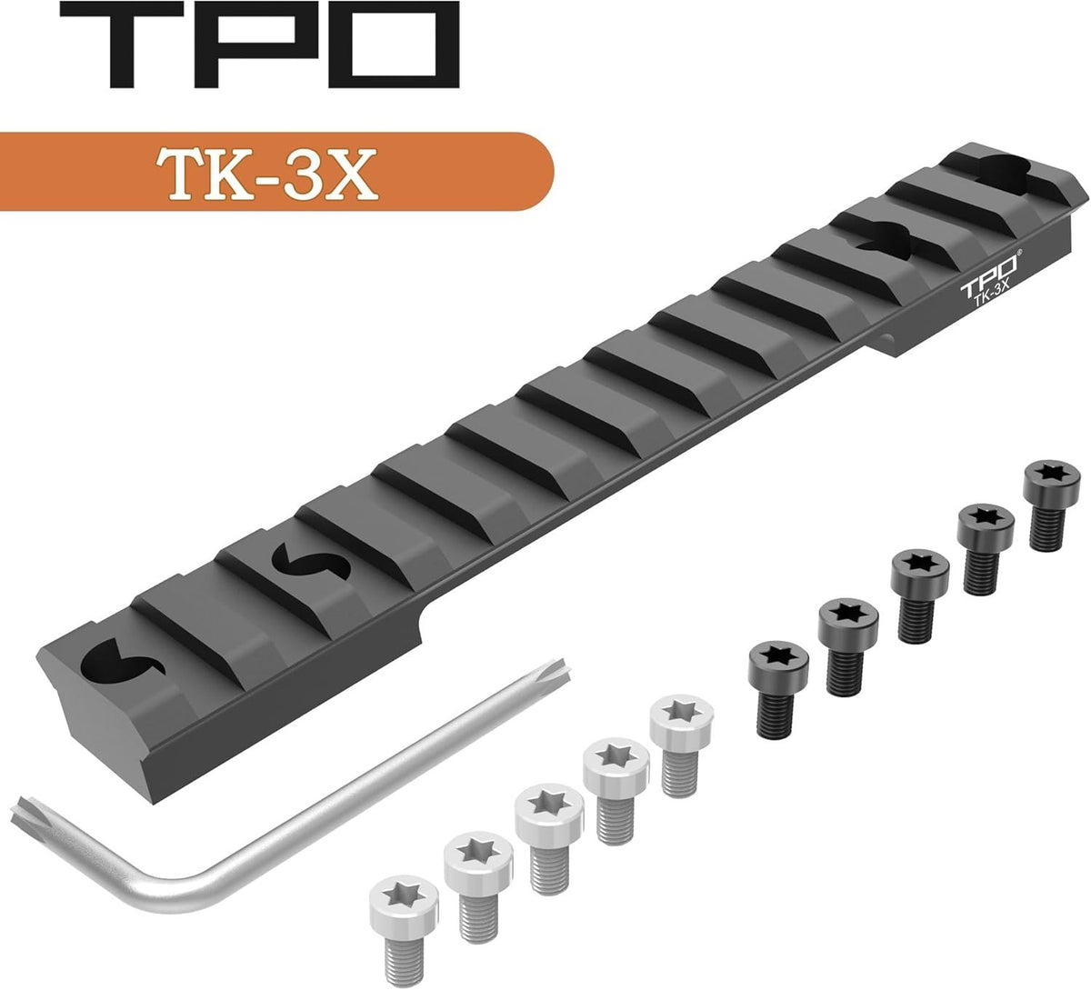 Tikka T3X Scope Base Mount - Aluminum Rail for Hunting & Shooting