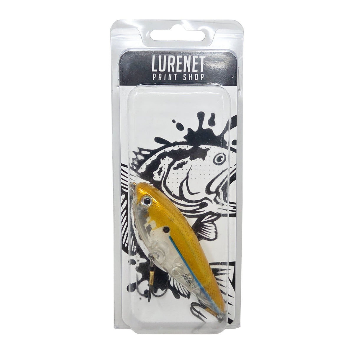 Limited Edition Goldielocks Topwater Bass Lure - Hand-Painted Surface Walker