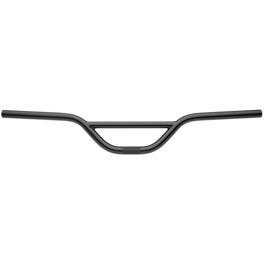 28-Inch Wide Chromoly Steel BMX Handlebar with 4-Inch Rise - Black
